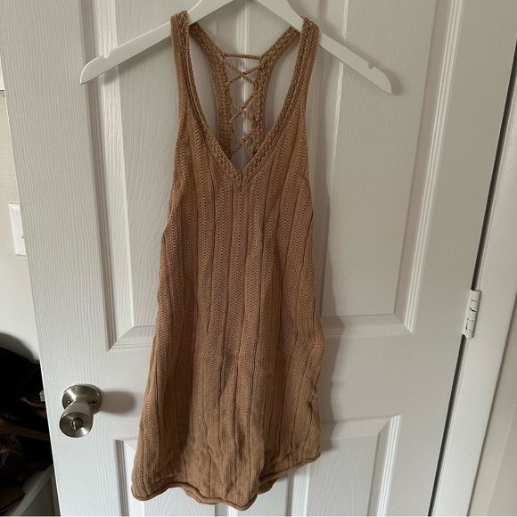 American Eagle Outfitters Dresses & Skirts - Tan Knit Dress